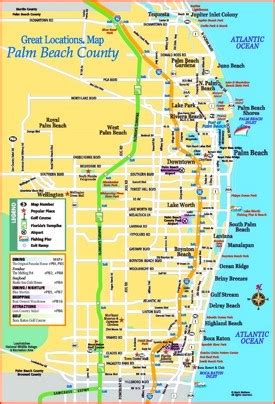 MAP West Palm Beach On Map